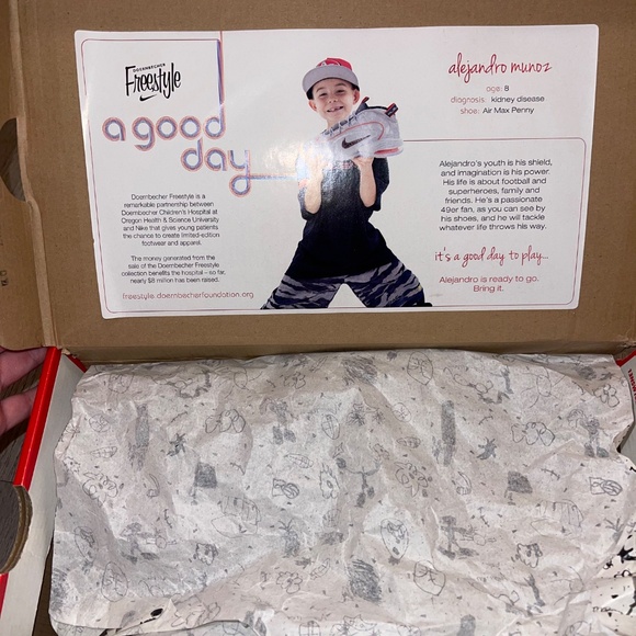 AIR MAX PENNY LE DB (GS) - Picture 8 of 8